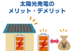 太陽光発電のメリットデメリット
