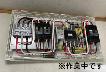 長州産業 Smart PV Multi 9.8kWh施工写真