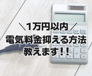 電気料金を1万円前後に抑える方法を紹介！電気料金高騰の理由や平均についても