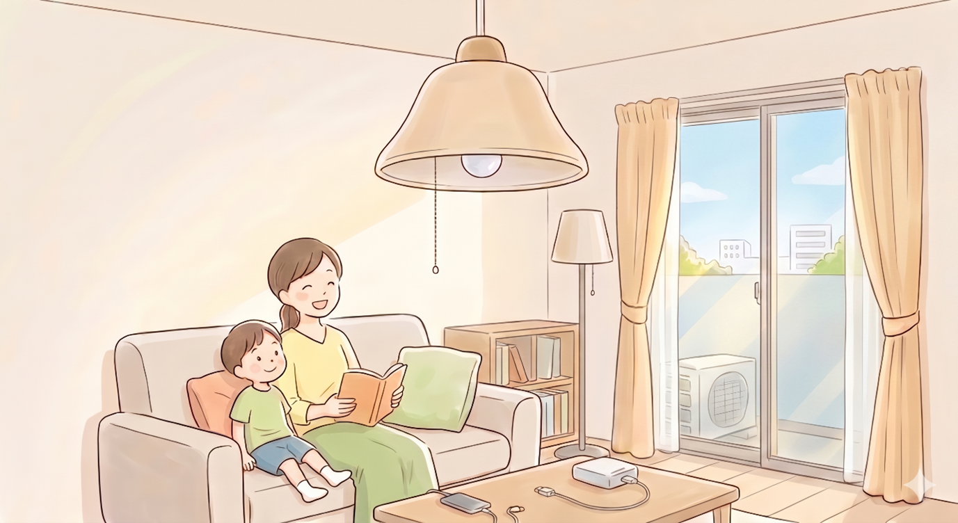 照明｜LED化が最も手軽で効果大